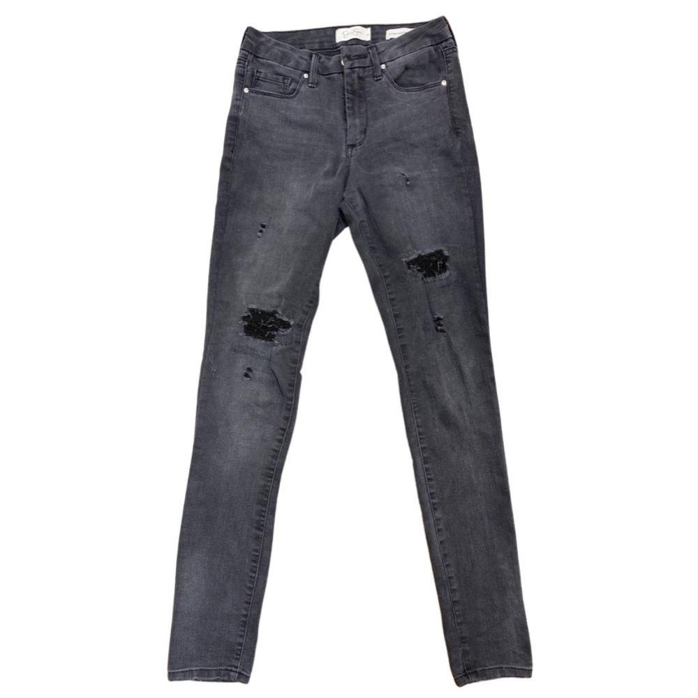 Jessica Simpson Black Uptown Highrise Skinny